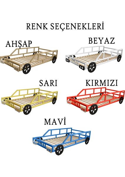 Ahşap Montessori Karyola - Masif Ahşap Karyola - Montessori Yatak