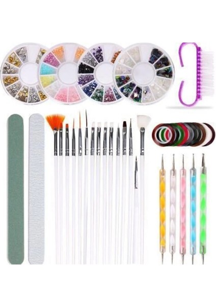 Ocn Tırnak Süsleme Bakım Seti