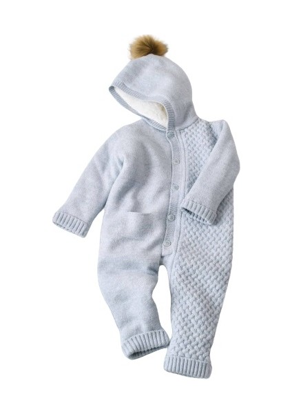 Bibaby Cepli Welsoftlu Triko Tulum 60600 Mavi