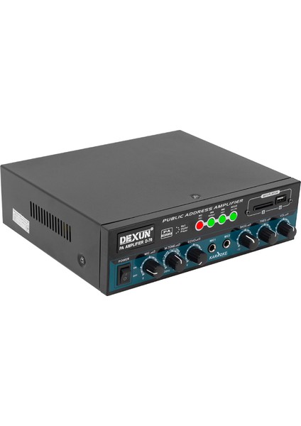 Ticaret HT-101 Dexun D-70 50 Watt 100V-70V 4-16 Ohm Usb-Sd-Aux-Bluetooth Destekli Hat Trafolu Anfi