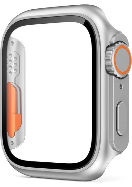 Apple Watch 44MM Watch Ultra Görünümlü Kasa Dönüştürücü Ekran Koruyucu 25 fiyatları