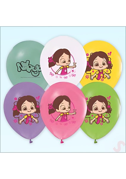 Niloya Balon, 30CM x 6 Adet