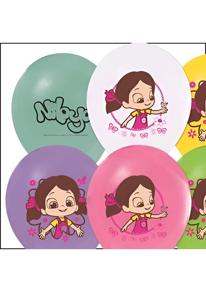 Niloya Balon, 30CM x 6 Adet