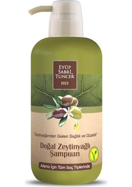 600 ml Doğal Zeytinyağlı Şampuan