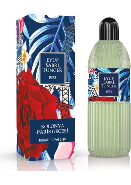 Paris Gecesi Kolonyası 400 ml Silindir Pet Şişe