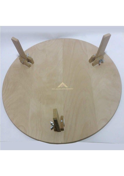 Ölçüye Dikkat Bu Sofra 40CMDIR.! Oklava Hediye Katlanır Yufka Açma Tahtası Mdf Ahşap Kaydırmaz Yüzey