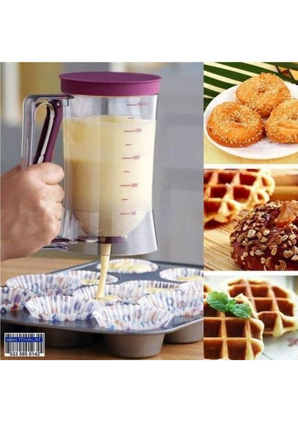 Batter Dispenser Ölçekli Otomatik Sos-Hamur Akıtıcı Pasta-Kek Süs modelleri