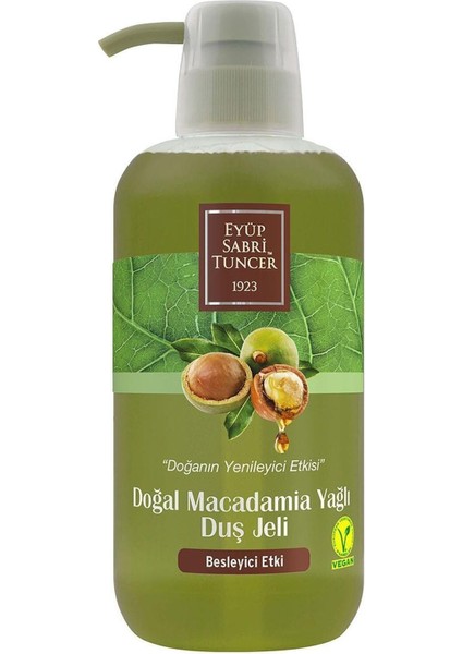 Doğal Macadamia Yağlı Duş Jeli 600 ml