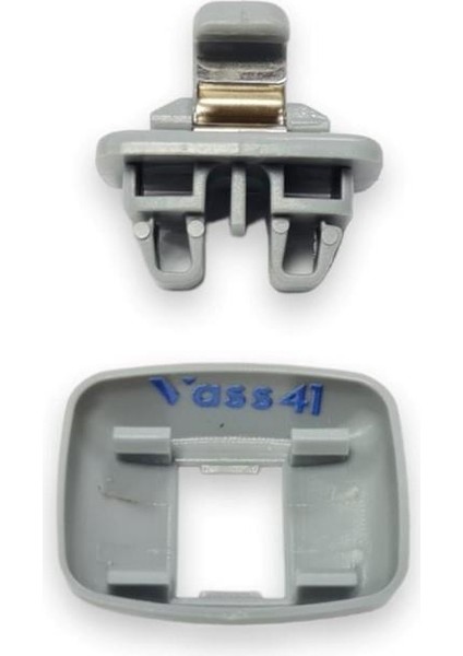 Audi A6 2001-2004 Güneşlik Tutucu Klipsi Kancası Inci Gri 4B0857562