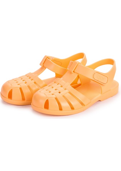 Clasica Velcro Kız/Erkek Çocuk Sandalet S10288 Havuz Plaj