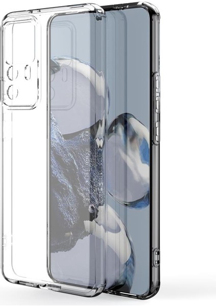 Xiaomi Mi 12T Kılıf Kamera Korumalı Şeffaf Kapak