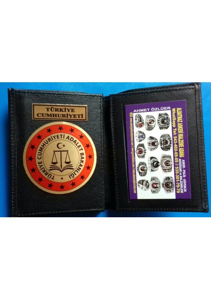 Adalet Bakanlığı Rozetli Cüzdanı Al,kurum Adresıne Gider