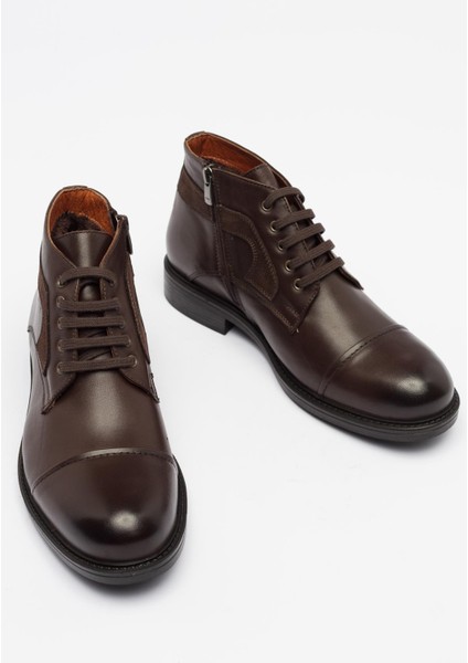Erkek Bot Hakiki Deri Ayakkabı 075K22E40607 fiyatları