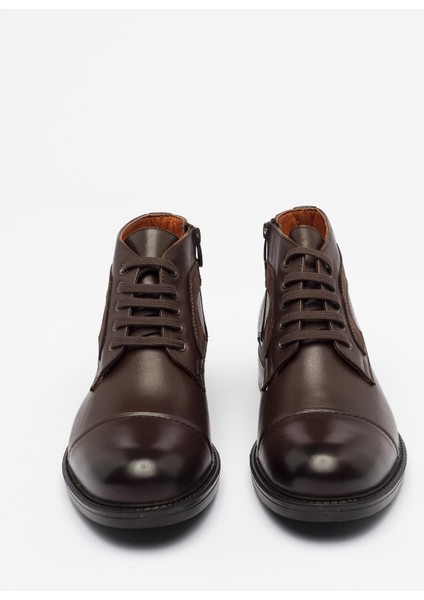 Erkek Bot Hakiki Deri Ayakkabı 075K22E40607 fırsatları