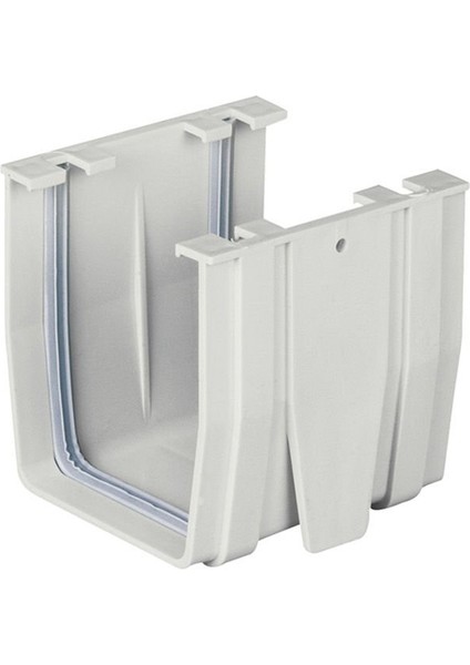 Fix Pvc 3.2 Çatı Oluğu 150 Köşeli Dere Tapası 150