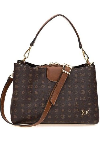 Monogram Kahve/taba Kadın Omuz Çantası Dlr 109-MN fırsatları
