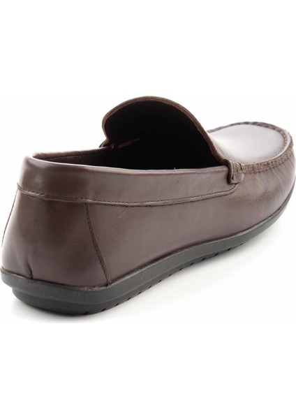 Kahve Leather Erkek Loafer Ayakkabı E01728360203