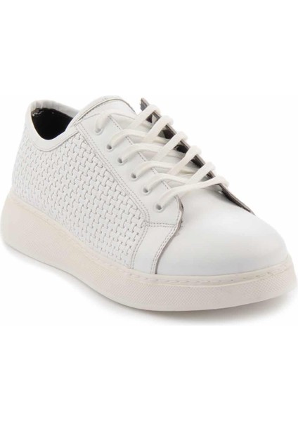 Beyaz Leather Erkek Sneaker E01728378103