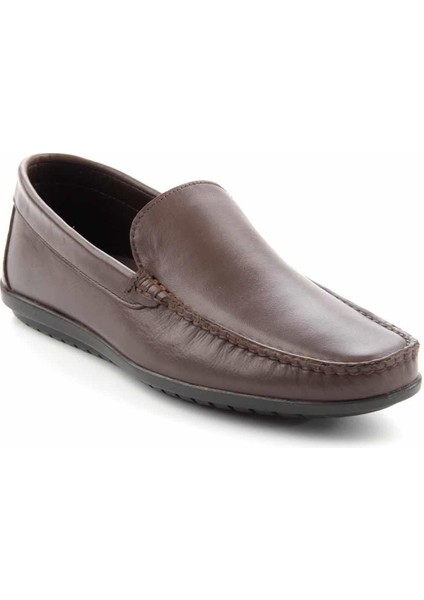 Kahve Leather Erkek Loafer Ayakkabı E01728360203