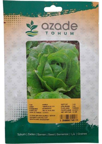 Azade Tohum Marul Yedikule 10 gr