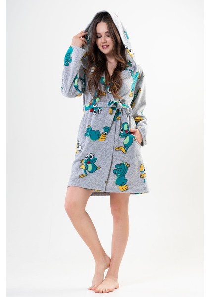 Kadın Polar Kapsonlu Kısa Sabahlık fırsatları