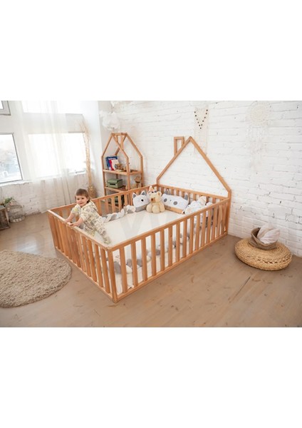 Ahşap Montessori Karyola - Masif Ahşap Karyola - Montessori Yatak fırsatları