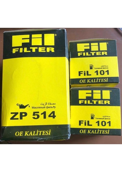 Metinler Ticaret 480 - 640 Yağ Filtre Kiti Fil Marka