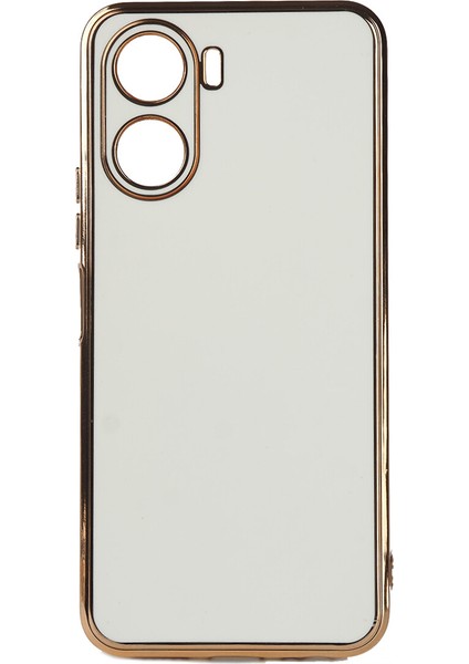 Vivo Y16 Kılıf Parlak Kenarlı Laser Bark Silikon