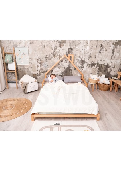 Ahşap Montessori Karyola - Masif Ahşap Karyola - Montessori Yatak fırsatları