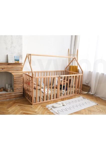 Ahşap Montessori Karyola - Masif Ahşap Karyola - Montessori Yatak fırsatları