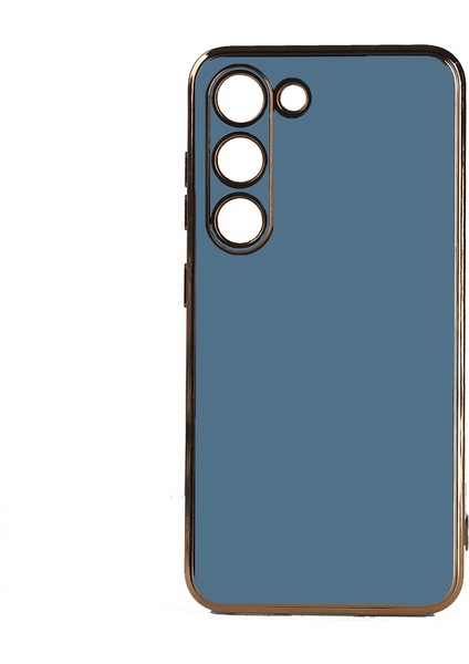 Samsung Galaxy S23 Plus Kılıf Parlak Kenarlı Laser Bark Silikon