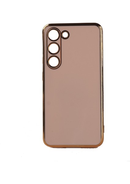 Samsung Galaxy S23 Plus Kılıf Parlak Kenarlı Laser Bark Silikon