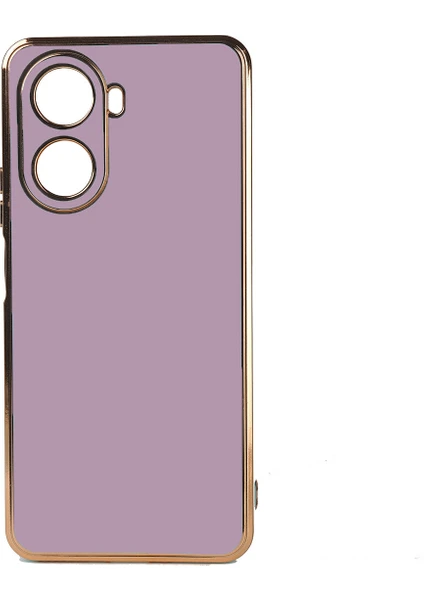 Huawei Nova 10 Se Kılıf Parlak Kenarlı Laser Bark Silikon