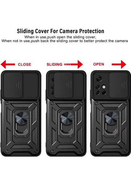 Xiaomi Redmi 9t Kılıf Ultra Korumalı Yüzüklü Manyetik Vega Kapak modelleri