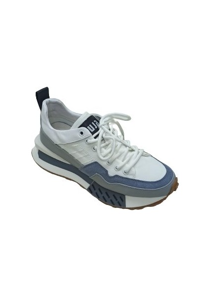 Beyaz Deri Erkek Sneaker Spor Ayakkabı