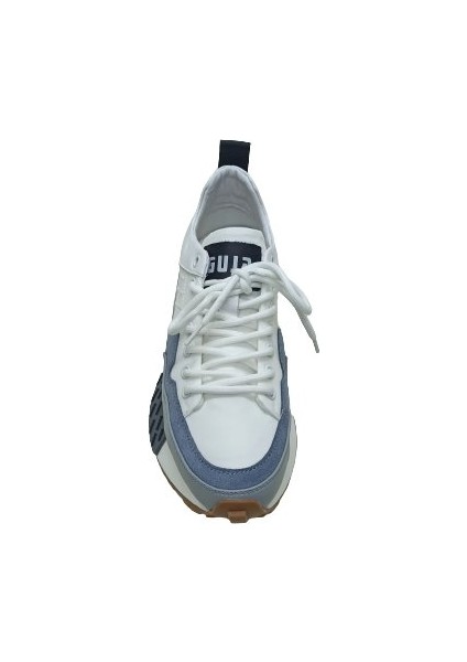 Beyaz Deri Erkek Sneaker Spor Ayakkabı