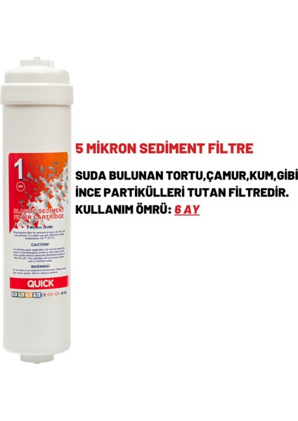 Suzukı Technology Kapalı Kasa Su Arıtma Cihazı Filtresi 6 Filtreli 75 Gpd Membranlı Set fiyatları