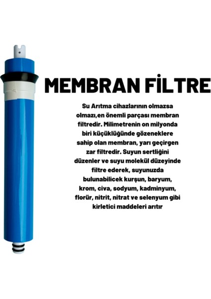 Suzukı Technology Kapalı Kasa Su Arıtma Cihazı Filtresi 6 Filtreli 75 Gpd Membranlı Set indirimleri