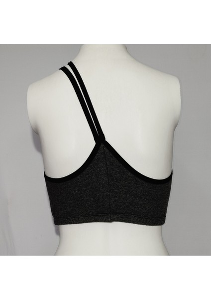 ASM1159 Kadın Gri Crop Elit Hayatlar Penye Büstieri fırsatları