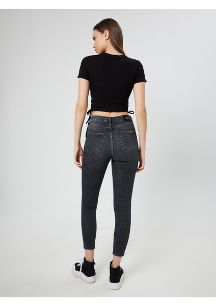 Crop Kadın Tshirt K.Kol