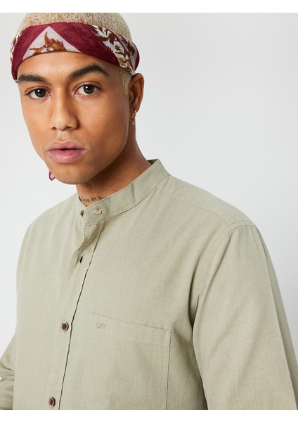 Regular Fit Erkek Gömlek U.kol