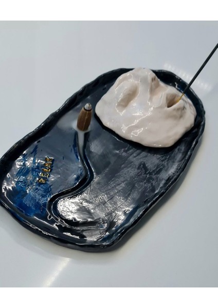 Yüz Temalı Tütsülük koni tütsü el Yapımı