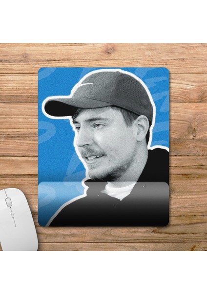Mr. Beast Bilek Destekli Mousepad Model - 9 fiyatları