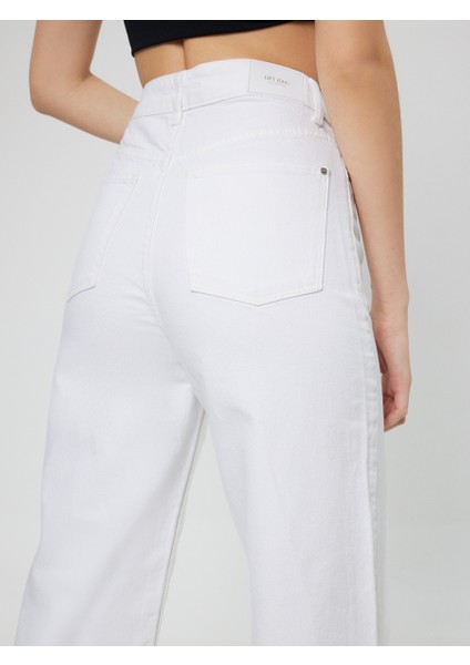 Crop Wide Leg Regular Fit Bayan Pantolon fiyatları