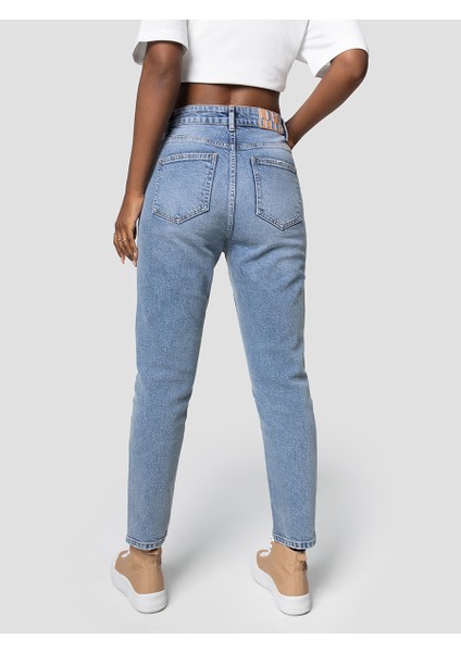 Tho 90's Mom Regular Fit Bayan Pantolon modelleri