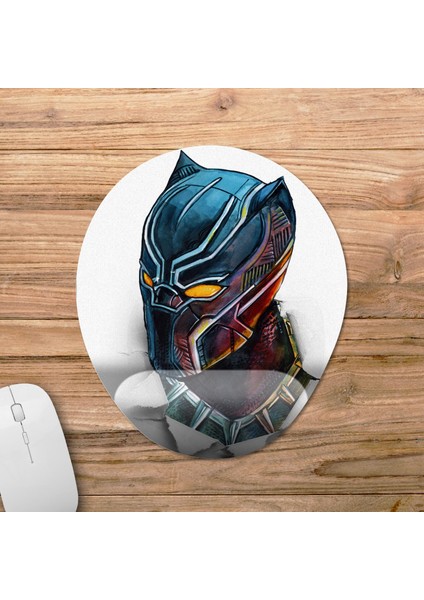 Black Panther Bilek Destekli Mousepad Model - 2 Oval fiyatları