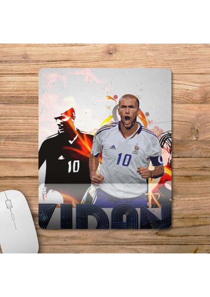 Zinedine Zidane Bilek Destekli Mousepad Model - 1 fiyatları