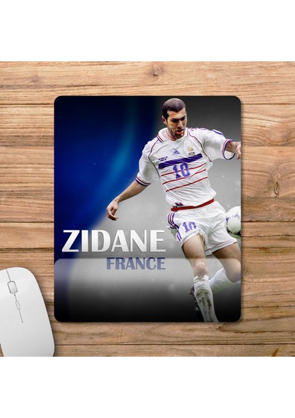 Zinedine Zidane Bilek Destekli Mousepad Model - 2 fiyatları