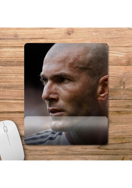 Zinedine Zidane Bilek Destekli Mousepad Model - 3