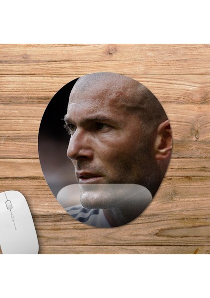Zinedine Zidane Bilek Destekli Mousepad Model - 3 Oval fiyatları